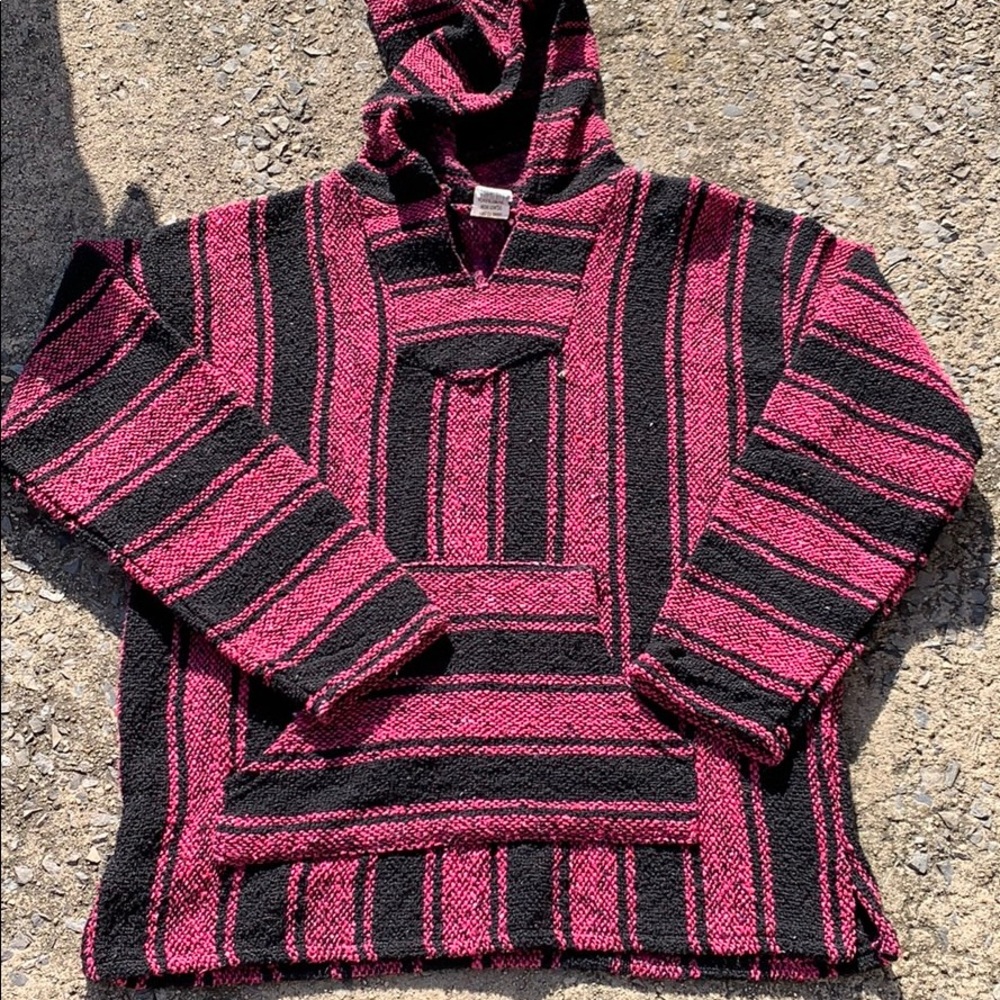 Pink Baja Beach Hoodie